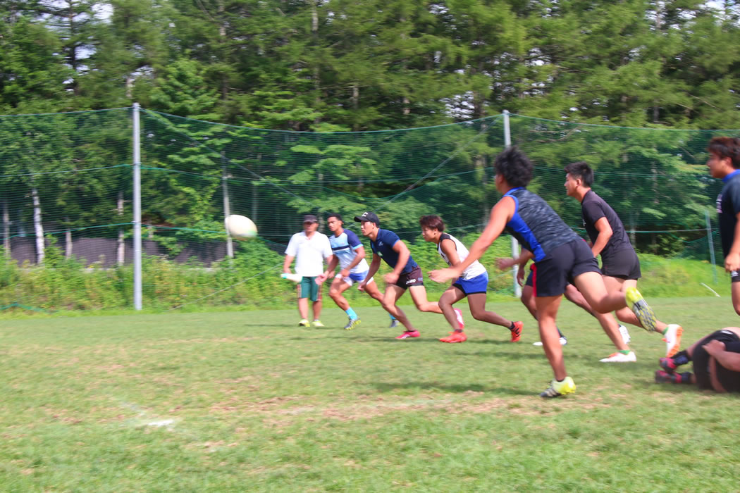 ラグビー合宿